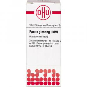 PANAX GINSENG LM VI Dilution Ind.Fert.