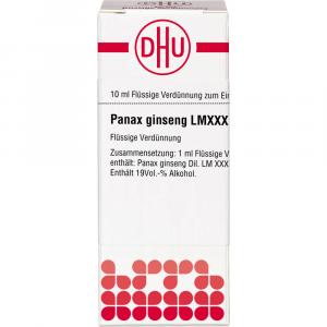 PANAX GINSENG LM XXX Dilution Ind.Fert.