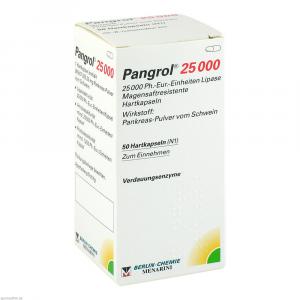 PANGROL 25.000 Hartkps.m.magensaftr.überz.Pell.