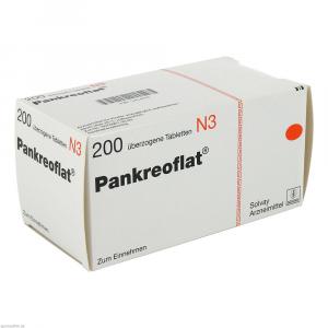 PANKREOFLAT überzogene Tabletten