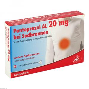 PANTOPRAZOL AL 20 mg bei Sodbr.magensaftres.Tabl.