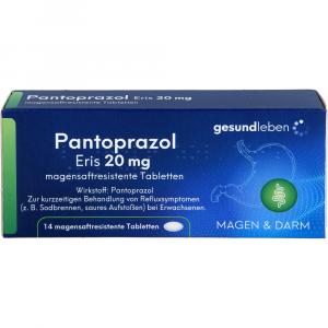 PANTOPRAZOL Eris 20 mg magensaftres.Tabletten
