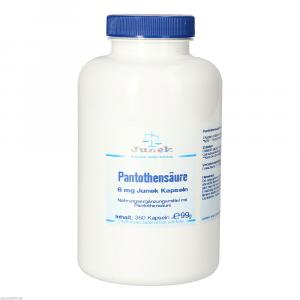 PANTOTHENSÄURE 6 mg Junek Kapseln