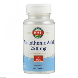 PANTOTHENSÄURE VITAMIN B5 250 mg KAL Tabletten