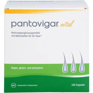 PANTOVIGAR vital Kapseln mit Nährstoffen für Haare