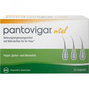 PANTOVIGAR vital Kapseln mit Nährstoffen für Haare