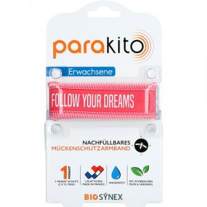 PARA KITO Mückenschutz Armband Erw.fuchsia