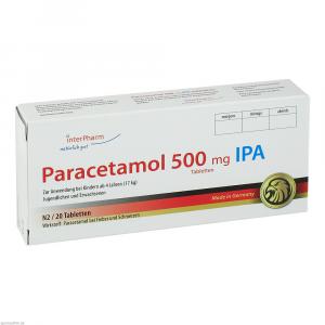 PARACETAMOL 500 mg IPA Tabletten