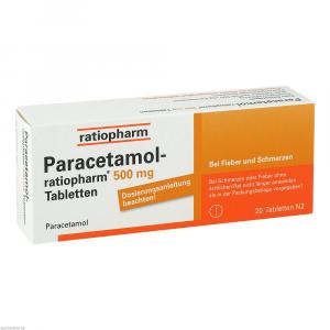 PARACETAMOL-ratiopharm 500 mg Tabletten