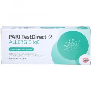 PARI TestDirect ALLERGIE IgE Selbsttest Blut