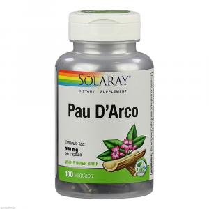 PAU d'Arco Inner Bark Lapacho Solaray Kapseln