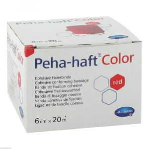 PEHA-HAFT Color Fixierb.latexfrei 6 cmx20 m rot