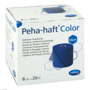 PEHA-HAFT Color Fixierb.latexfrei 8 cmx20 m blau