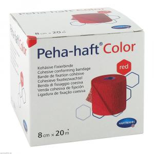 PEHA-HAFT Color Fixierb.latexfrei 8 cmx20 m rot