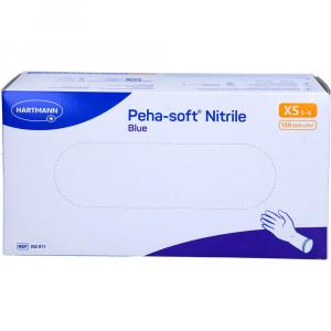PEHA-SOFT nitrile blue Unt.Hands.unsteril pf XS