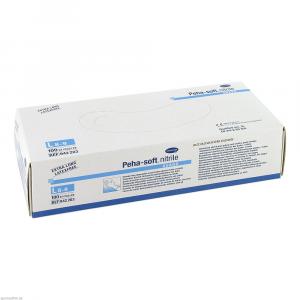 PEHA-SOFT nitrile guard Unt.Hands.unsteril pf L