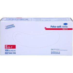 PEHA-SOFT nitrile white Unt.Hands.unsteril pf S