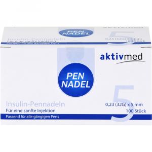 PEN-NADELN Universal 5 Kanülen 0,23x5 mm 32 G