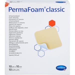 PERMAFOAM Schaumverband 10x10 cm
