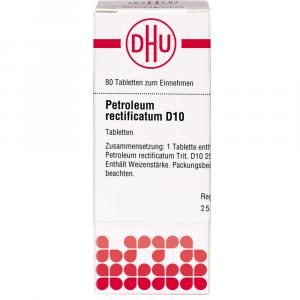 PETROLEUM RECTIFICATUM D 10 Tabletten