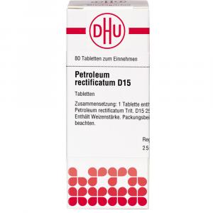PETROLEUM RECTIFICATUM D 15 Tabletten
