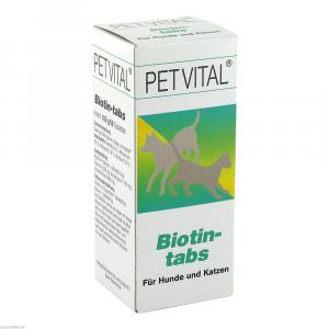 PETVITAL Biotin Tabs vet.