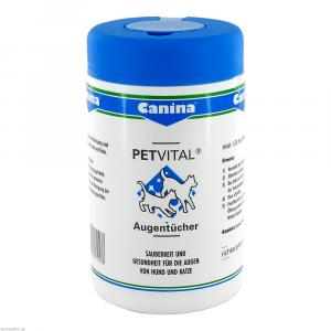 PETVITAL Feuchttücher f.Augen vet.