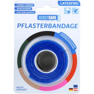 PFLASTERBANDAGE latexfrei BUDDYCARE MED blau