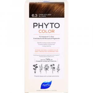 PHYTOCOLOR 6.3 dunkles Goldbraun ohne Ammoniak