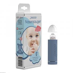 PICCO POCKET Nasensauger Babys Kinder MIO blau