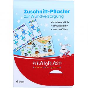 PIRATOPLAST Jungen Pflasterzuschnitt 6x10 cm