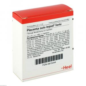 PLACENTA SUIS Injeel forte Ampullen