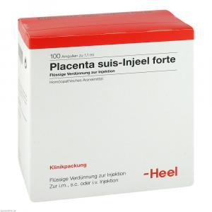 PLACENTA SUIS Injeel forte Ampullen