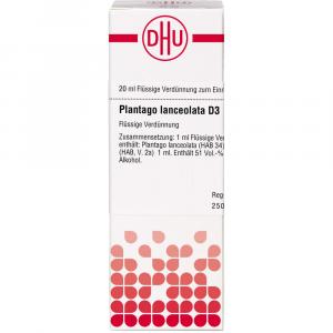 PLANTAGO LANCEOLATA D 3 Dilution