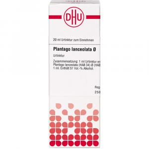 PLANTAGO LANCEOLATA Urtinktur