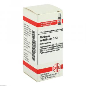 PLATINUM METALLICUM D 12 Globuli