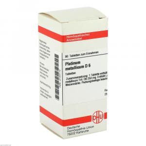 PLATINUM METALLICUM D 6 Tabletten