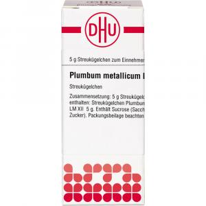 PLUMBUM METALLICUM LM XII Globuli