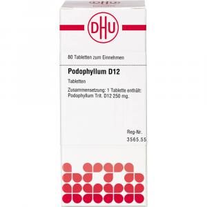 PODOPHYLLUM D 12 Tabletten