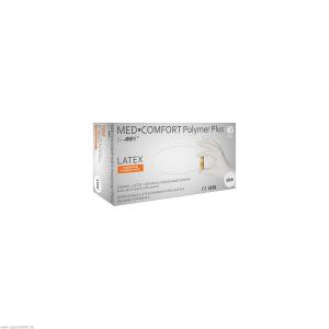 POLYMER Plus Unt.Hands.Latex unsteril puderfrei L