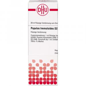 POPULUS TREMULOIDES D 2 Dilution