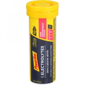POWERBAR 5 Electrolytes pink Grapefruit+Koffein