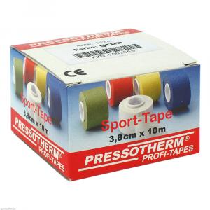 PRESSOTHERM Sport-Tape 3,8 cmx10 m grün