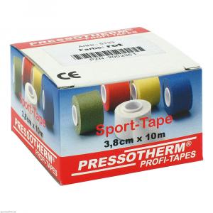 PRESSOTHERM Sport-Tape 3,8 cmx10 m rot
