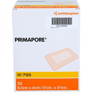 PRIMAPORE 6x8,3 cm Wundverband steril
