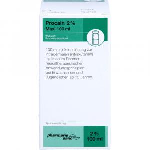 PROCAIN pharmarissano Injektionsflasche 2% 100 ml