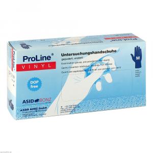 PROLINE Vinyl Unt.Handschuhe M