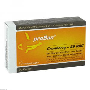 PROSAN Cranberry 36 PAC Kapseln