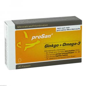 PROSAN Ginkgo+Omega-3 Kapseln