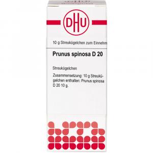 PRUNUS SPINOSA D 20 Globuli Ind.Fert.